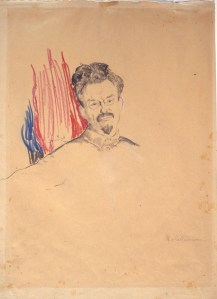 leon trotsky by philipp maliavan