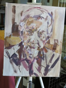 VH portrait in progress