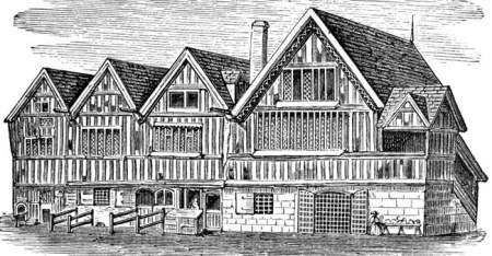 Nottingham Guild Hall in 1750